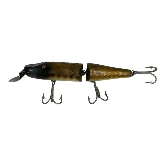 Vintage Fishing Lure Greek Chub Pike 3000 8” Early Marked Jointed - Picture 1 of 7